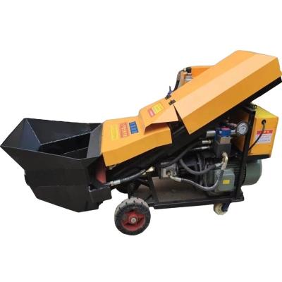 China Small Trailer Mounted Concrete Pump Shotcrete Column Compact Machine for sale