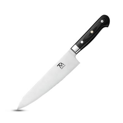 China Custom 8 Inch Viable High Quality Steel Professional Chef Knife Chinese Wholesale Chefs Sharp Knife for sale