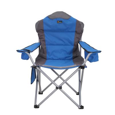 China New design folding camping camping chair with foldable cooler bag for outdoor camping chair outdoor aluminum chair for sale