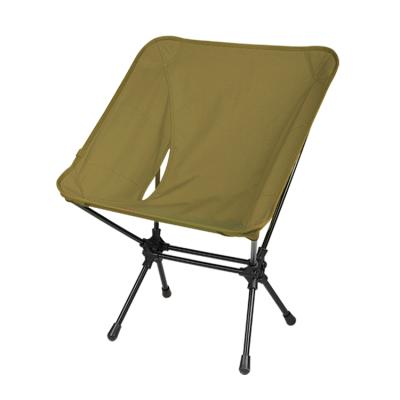 China Customized Lightweight Foldable Beach Camping Moon Frame Portable Foldable Aluminum Chair Rocking Chair Field Light Weight 7075 for sale