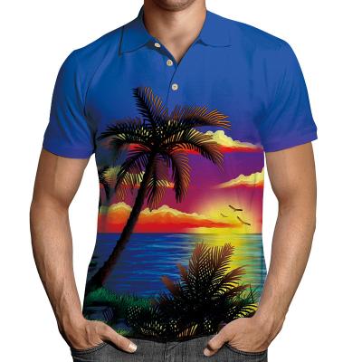 China Wholesale High Quality Anti-wrinkle Casual Golf Custom Men's Polo Shirts for sale