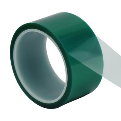 China Heat Resistant PET High Temperature Shielding Green High Temperature Insulation Tape for sale