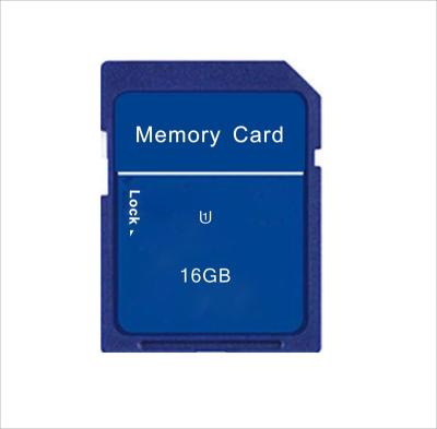 China Wholesale And Retail Plastic 16gb Memory SD Map For Navigation for sale