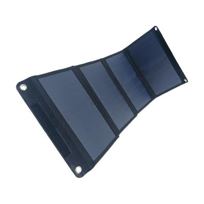 China Solar Charger Factory Direct Sales Mobile Phone High Quality Portable Folding Outdoor Usb Solar Panels 28w Folding Charger For Phone for sale