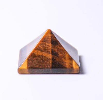 China Wholesale China Tiger Eye Stone Pyramid Crystal Energy Pyramids For Meditation for sale