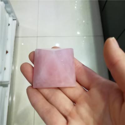 China China Rose Quartz Crystal Healing Pink Natural Crystal Pyramid for Wholesale for sale