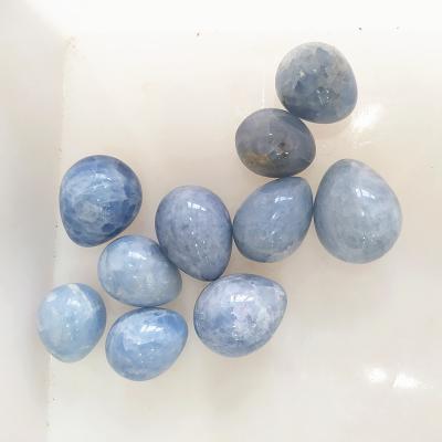 China China Healing Stone and Polished Celestite Egg by Crystal Crafts Gemstone Blue Calcite for Sale for sale