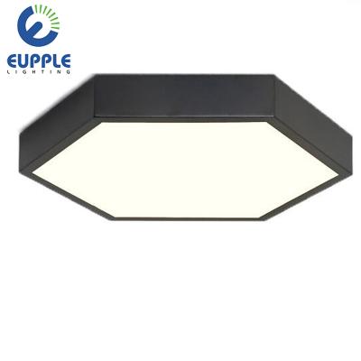 China 2020 Slim Dimmable Ceiling Light Factory Whosale TUV SAA CB CE 16w 24w Outdoor Mounted Hexagon Led Hexagon Light Ceiling Lamp for sale