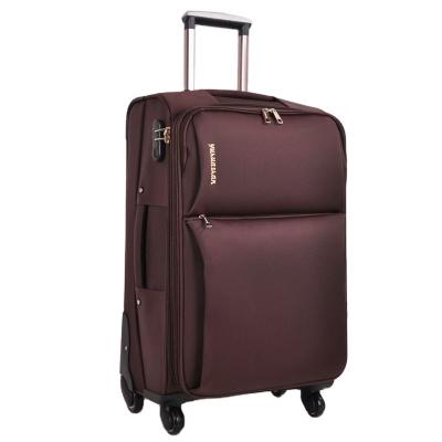 China For Business Top Quality Garment Luggage Bags Expandable Soft Zippers Suitcases Stylish Business Travel Bags for sale