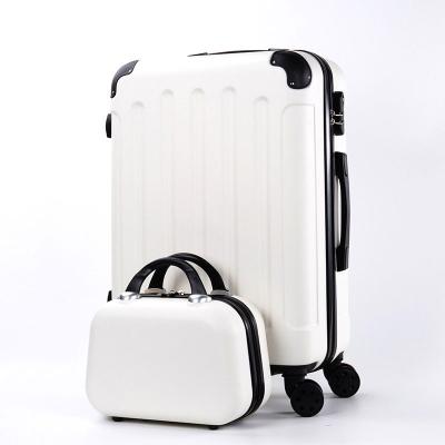 China ABS China suitcase supplier produce ABS hard suitcase on wheels Luggage trolley bags Custom luggage for sale