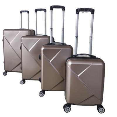 China ABS PC Hard Case Luggage Bags 16Inch 20Inch 24Inch 28Inch 4PCS Set New Fashion Trolley Suitcase for sale