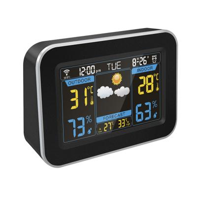 China Calendars Vend Wifi Smart Alarm Clock Nap Temperature Humidity Weather Station Alarm Clock Led Alarm Clock for sale