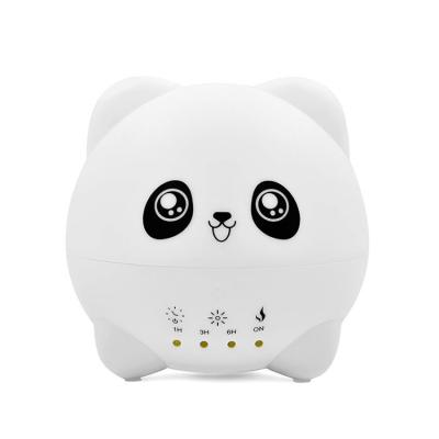 China Home Office Bedroom Lobby Hotel Jet Kids Panda Dual 300ml Air Humidifier Ultrasonic Essential Oil Aroma Diffuser for sale