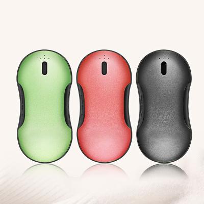 China Wholesale Portable Hotel Hand Warmer 9000mAh Rechargeable Pocket Heater Battery Hand Heater Power Bank for sale