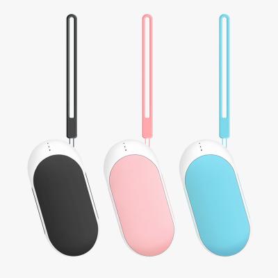 China Hotel Nawsun USB Rechargeable Hand Warmer 9000mAh Pocket Heater Battery Portable Hand Heater Power Bank for sale