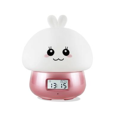 China LUMINOVA New Products Cute Animal Children's Digital Tabletop Alarm Clock with Light for sale