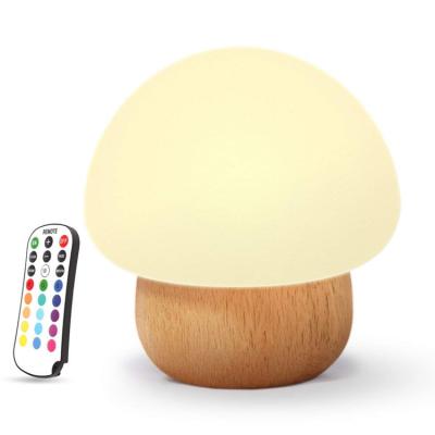 China Well Designed Led Room Night Light For Kids Mushroom Baby for sale