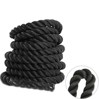 China Great Workout Jumping Or Leaping JY Factory Direct 25mm 38mm 50mm 3m 9m 12m 15m Jump Rope One La Rope Weighted Jump Rope for sale