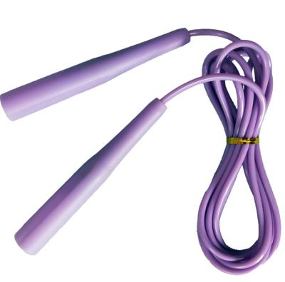 China Body Exercises JY PVC Cheap Adjustable Jumping Rope for Girls and Boys for sale