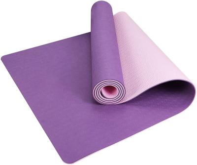 China Tape Custom 8mm Printed Tape Fitness Eco Friendly Yoga Mats Workout Pilates Thick for sale