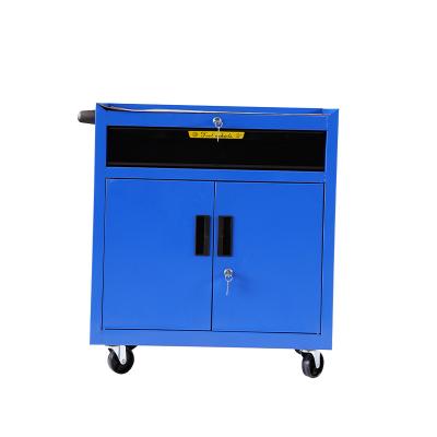 China Cold Rolled Large Steel Plate Garage New Industrial Black Workbench For Workshop Combination Steel Tool Cabinet for sale