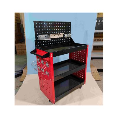 China Wholesale High Quality Tool Cart Cold Rolled Steel Professional Best Selling Strong Load Bearing Tool Cart for sale