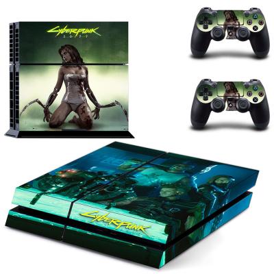 China Support Custom Factory Skin Sticker Custom Console and Controller Skin Sticker For Sony PS4 for sale