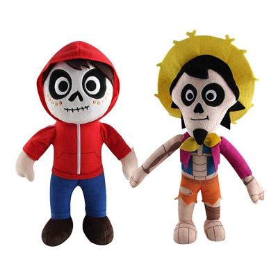 China Wholesale Custom Movie Cocos Plush Toys Classic Hector Miguel Stuffed Animal Figures In Bulk for sale