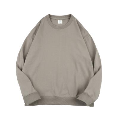 China Viable custom logo men's blank sweatshirt OEM crewneck men's plain sweatshirts for sale