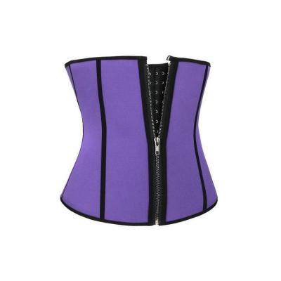 China Eco-friendly Tummy Control Waist Trimmer Waist Slimming Waist Trainer With Zipper for sale