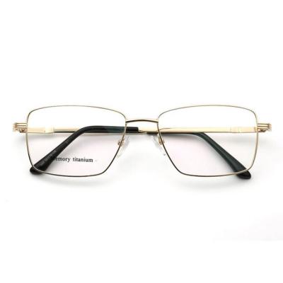 China For SUNNY China Wholesale New Fashion Design Unisex Clear Glasses Metal Square Glasses Retro Reading Glasses For Reading for sale