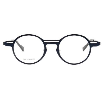 China For Reading Glasses IP SUNNY Special Pure Titanium Round Shape Frame Eye Glasses for sale