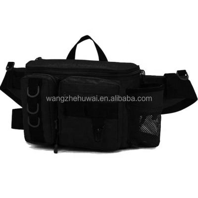 China Abrasion Resistance Customized Style Travel Leather Fanny Pack Belt Hip Waist Bag for sale