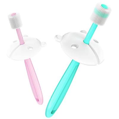 China New Style Battery Operated And Durable Baby 360 Toothbrush 360 Degree Toothbrush for sale