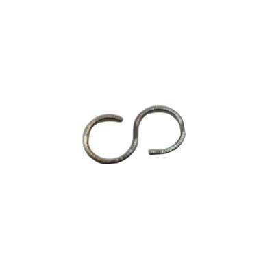 China Custom OEM Custom Metal Hook Round S Type Hooks Stainless Steel Small Metal Twisted S Hook for Hanging for sale