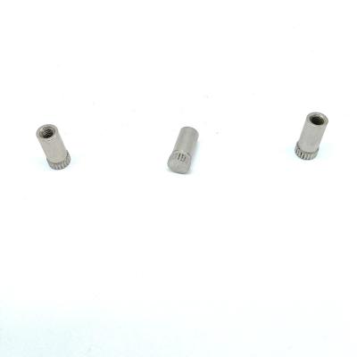 China Electronic Custom Metal Blind Rivets Hinge Lock Pin Cylindrical Dowel Pins Round Head Flat Semi-tubular Hollow Rivet for sale