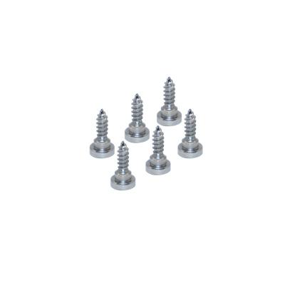 China Pan China Wholesale Nickel Plated Fasteners Self Tapping Screw Cross Recessed Pan Head Screws for sale