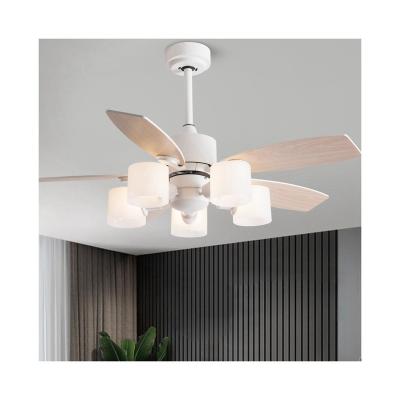 China With light shade ceiling fan fresh and simple design acrylic ceiling fan with light for sale