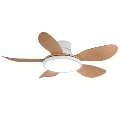 China NO Ceiling Fan Plate 52inch Cool Modern Acrylic Ceiling Fan With Led Light With Remote for sale