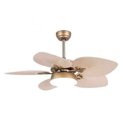 China With Light Hot Sales Led Ceiling Fans Bronze Color 42inch LED*18W Acrylic Lampshade Ceiling Fan for sale