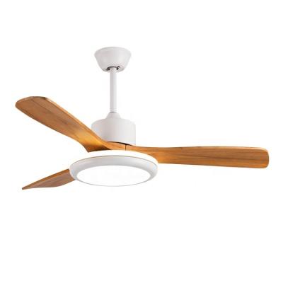 China 58 Inch 3 Lower Noise Indoor Ceiling Fan Blade Led Lamp With Remote Control for sale