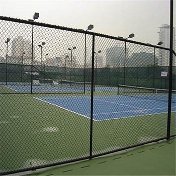 China PVC Coated Chain Link Fence/Hot Dipped Galvanized Chain Link Fence for Stadium for sale