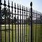 China Iron wire mesh Wrought iron fence for sale