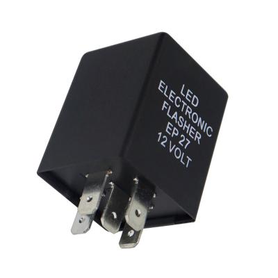 China 2021 New Adjustable Electronic 4 Pins 80a Adapter 12 Volt Flasher Ignition Control Led Relay for sale