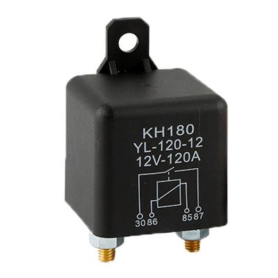 China Ignition Control Manufacturer 4pins 5pins Motor Adapter Direct High Voltage 120A 12v Auto Relays for sale