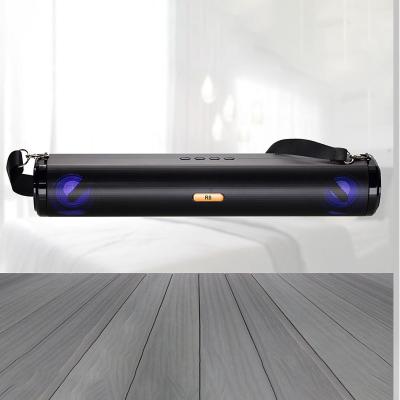 China Wireless Newcomer 2.0ch Output 10w Portable Usb Tf Card Wireless FM Mini Soundbar for sale