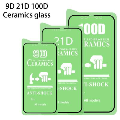 China Hot Selling Wholesale Anti-shatter 9D 21D 100D 111D Screen Mobile Phone Tempered Glass Ceramic Protector Factory For Huawei Y5 Y6 Y7 2019 for sale