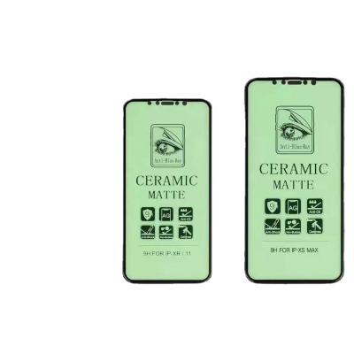 China Mobile Phone MATTE Eye Protection Green Ceramic Protective Film For Samsung A 10 for sale