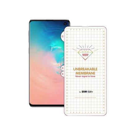 China Diamond Hydrogel Invisible Shatterproof Film Mobile Phone Nano Liquid Soft Screen Protecto TPU For San Glaxy S20 S201 Z Fold 2 W 21 for sale