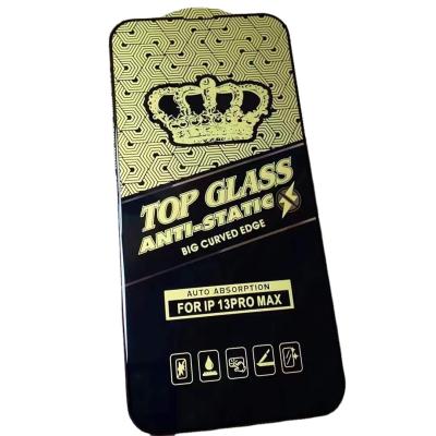 China Many Picture Can Print ESD Screen Protector TOP Anti-Static Tempered Glass For 13 Pro Max for sale